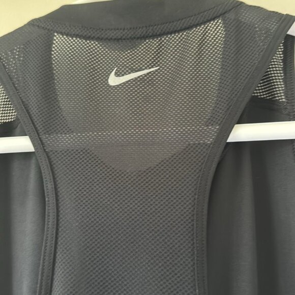 Nike Women Black Mesh Raceback Sportwear Tank Top Size Large - Picture 14 of 15